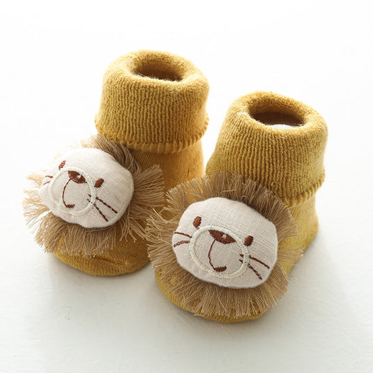 Newborn baby warm socks, beautiful model and high quality