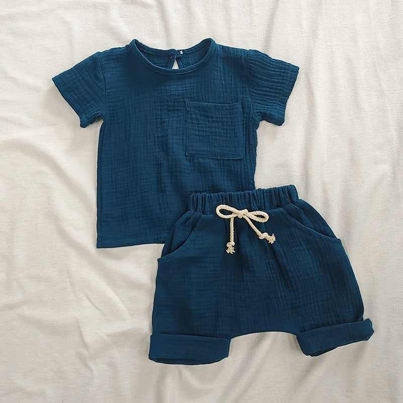 Load image into Gallery viewer, Cotton clothing set for children, of two pieces, for babay girls and boys, Age: 0m_3y
