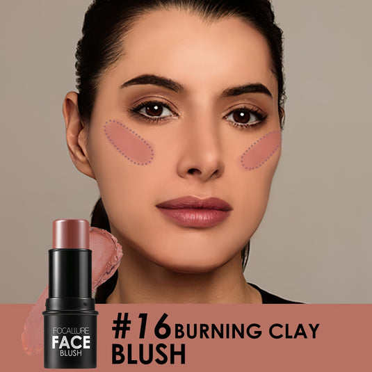 FOCALLURE makeup shimmer highlighter contour & bronzer creamy shimmer powder glitter contour stick
