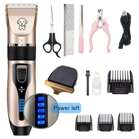 Animal hair trimmer (pet / cat / dog / rabbit) all accessories included