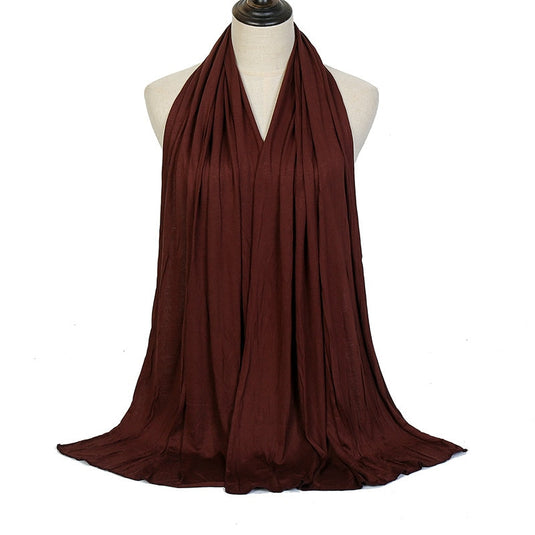Cotton jersey scarf and veil Suitable for Muslim women soft and cottony elegant and covert all the colors