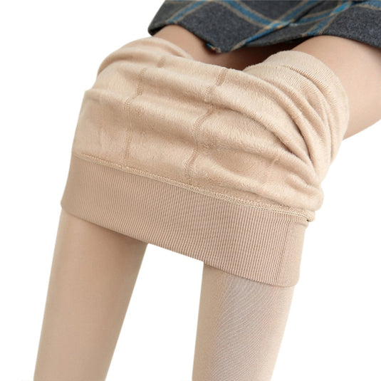 Women's leggings, velvet, high-waisted from the inside, stuffed with fur and beautiful colors.