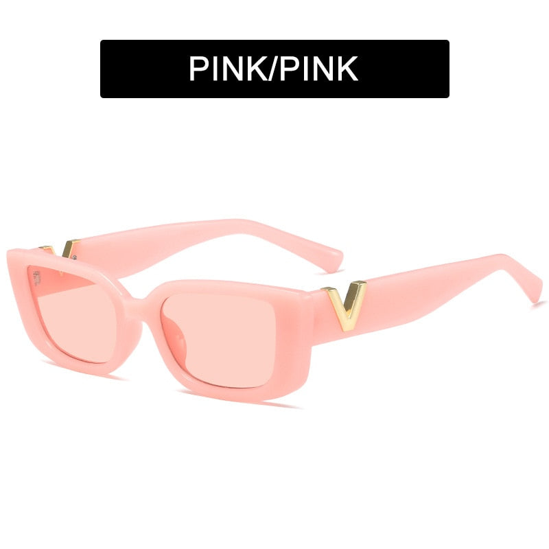 Load image into Gallery viewer, luxury women's sunglasses rectangular lens The latest fashion

