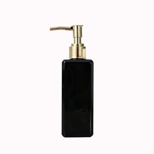 Glass box for bathroom shampoo It is beautiful and suitable for decoration It is refilled Colors: 5 colors