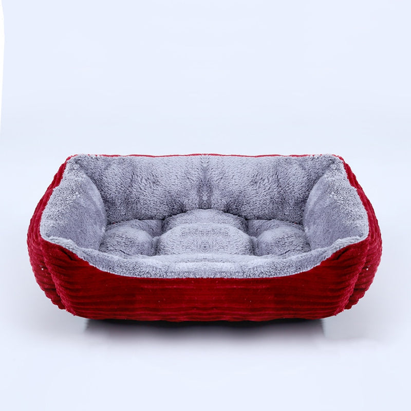 Load image into Gallery viewer, Bed for dogs, cats and pets square shape Various sizes and colors
