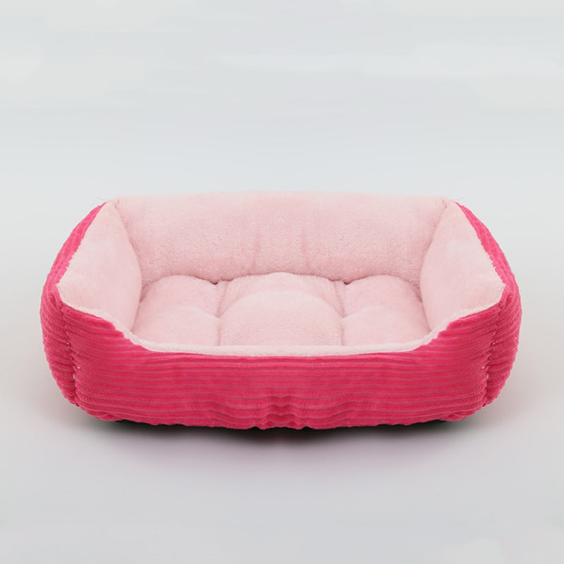 Load image into Gallery viewer, Bed for dogs, cats and pets square shape Various sizes and colors
