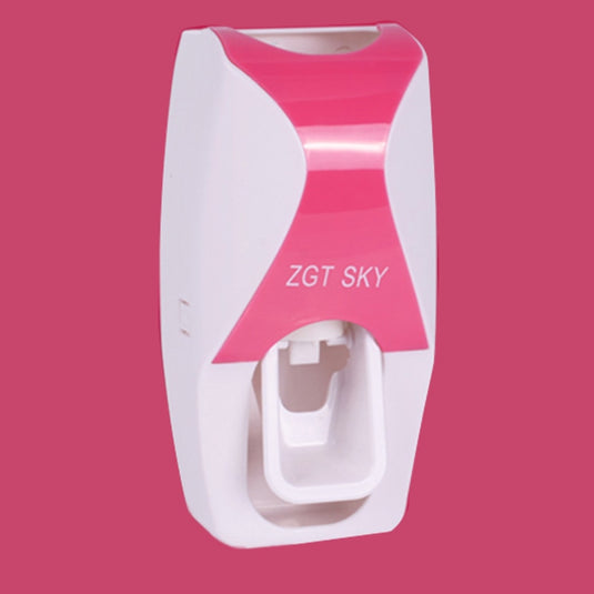 Automatic Toothpaste Dispenser, Toothbrush Holder Set, Dustproof and Sticky Suction, Wall-mounted Bathroom Toothpaste Squeezer