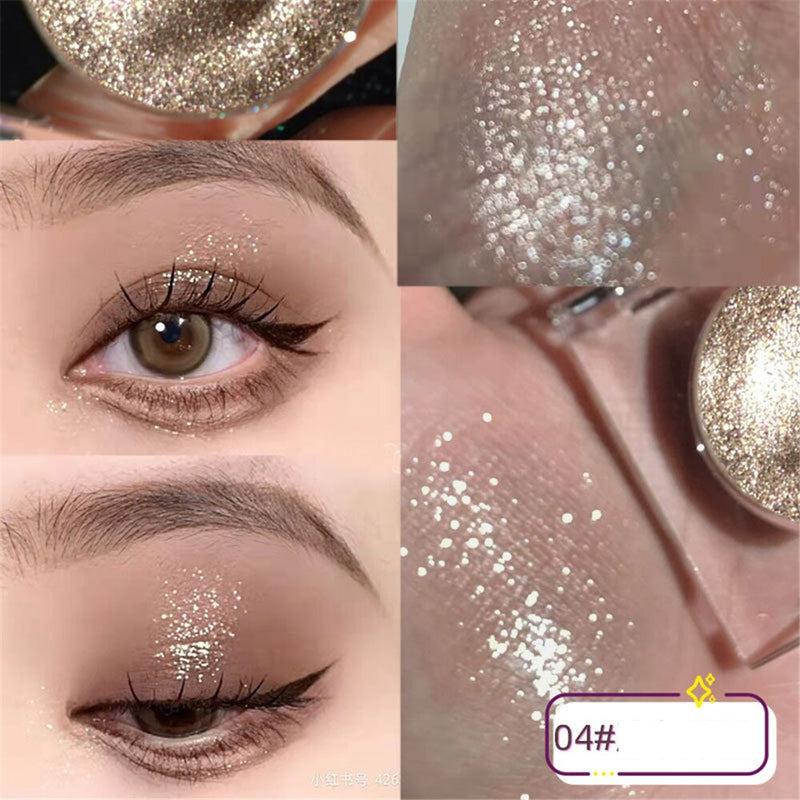 Load image into Gallery viewer, Gorgeous shimmer diamond eyeshadow palette, long lasting shine and can be used as highlighter
