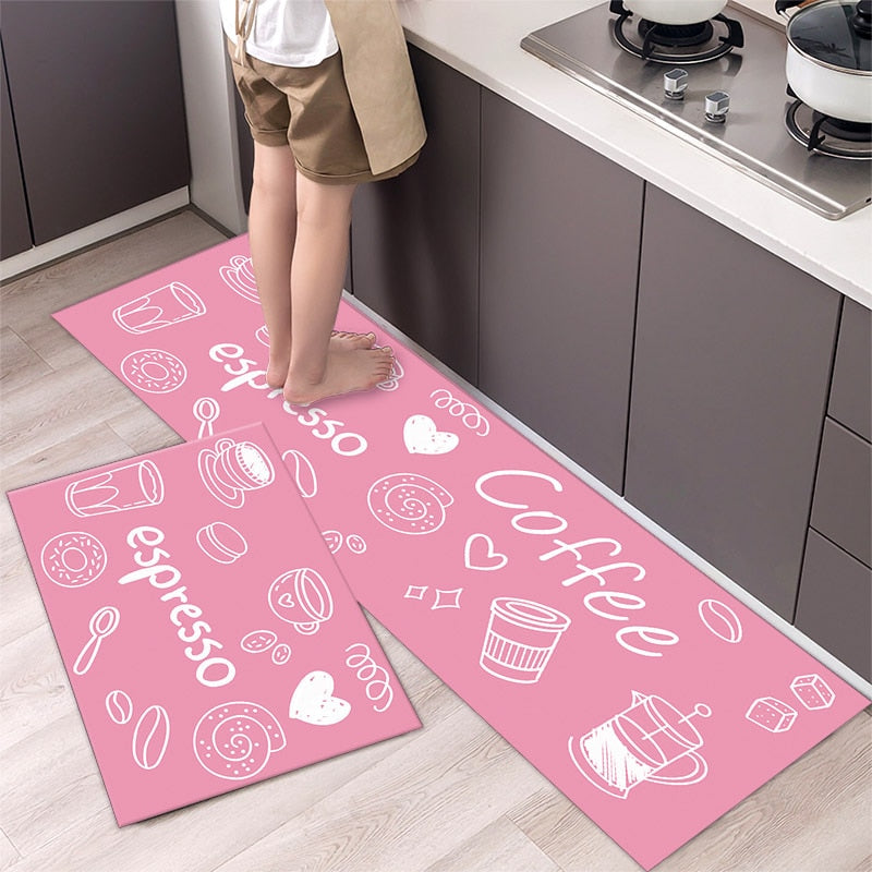 Load image into Gallery viewer, Fashion simple Scandinavian style kitchen rug
