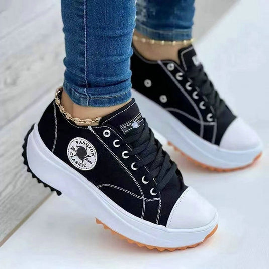 Lovely casual women sneakers with patterns and different colors for you