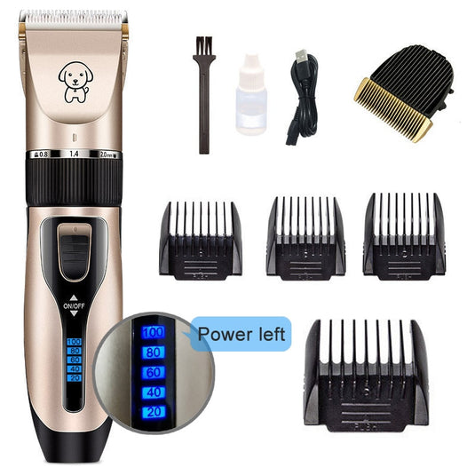 Animal hair trimmer (pet / cat / dog / rabbit) all accessories included