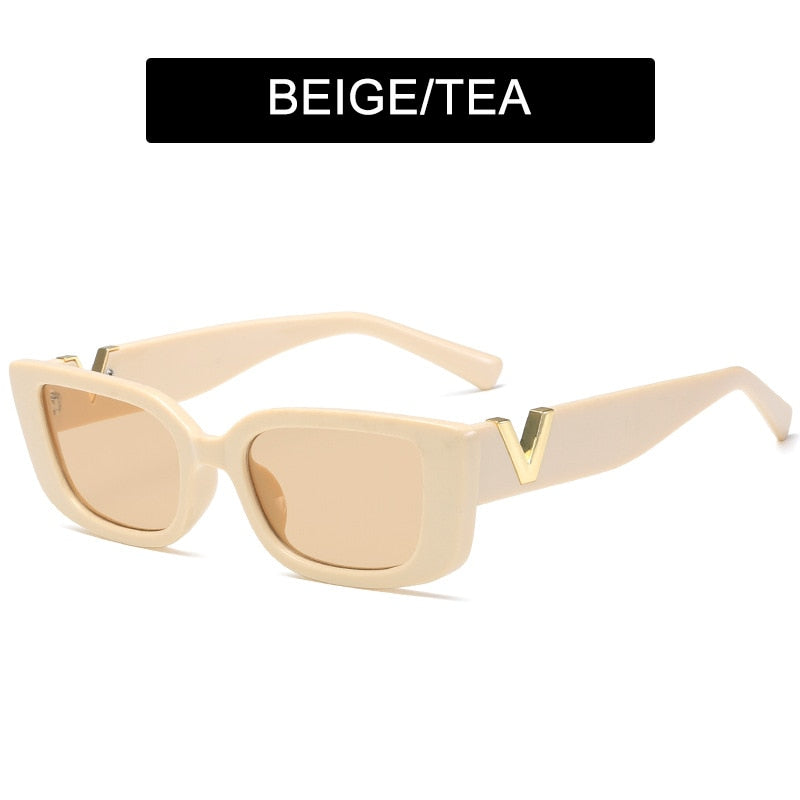 Load image into Gallery viewer, luxury women's sunglasses rectangular lens The latest fashion
