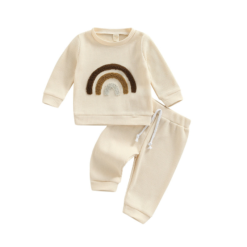 Load image into Gallery viewer, Two-piece children's clothing long sleeves warm for winter Made of wool

