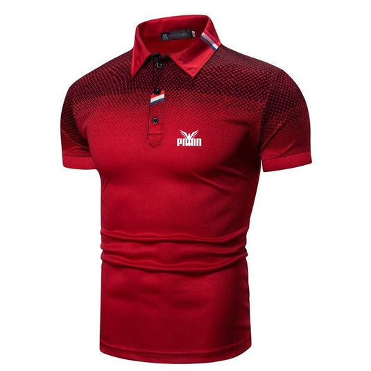 Summer fashion polo shirts, short sleeves, lapel, all colors
