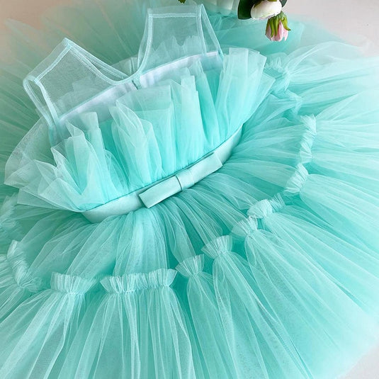 Dresses for baby girls, suitable for birthdays and baptisms Suitable for ages: 1" 2" 3 all sizes