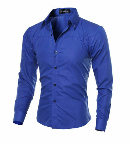 Load image into Gallery viewer, Luxurious men's work shirt, solid color, long sleeves, 4_colors
