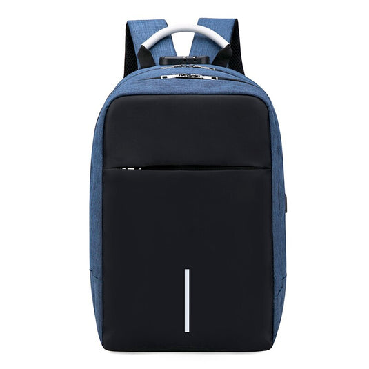 New men's multifunctional anti-theft .back bag for 15.6 inch laptop with USB charging