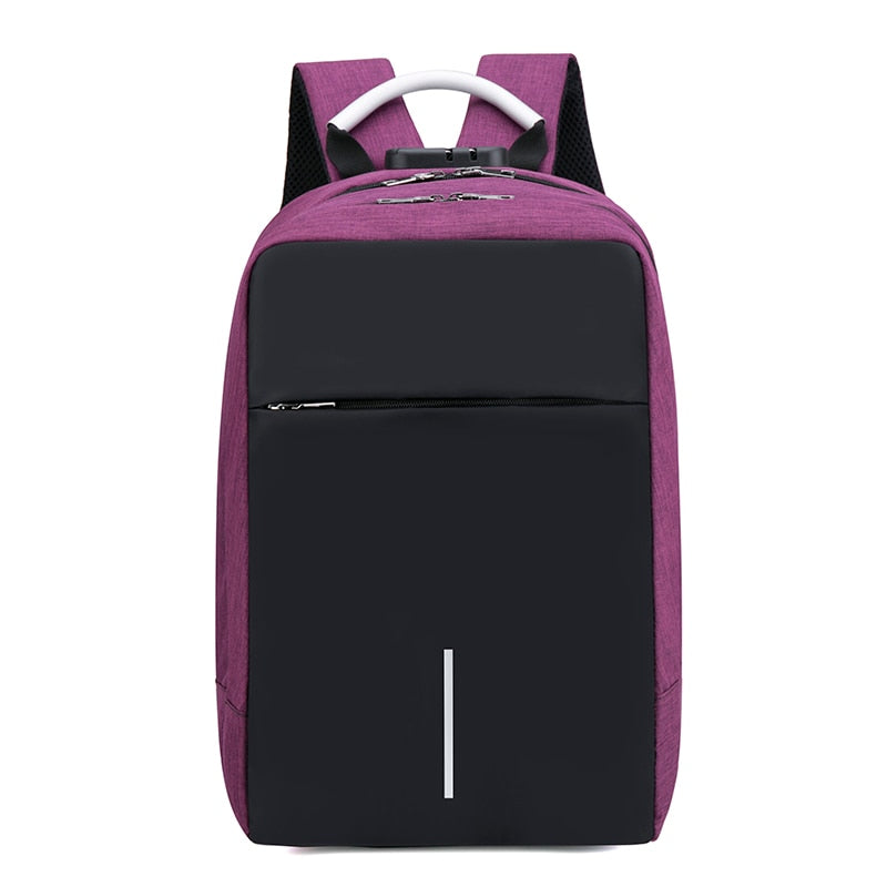 Load image into Gallery viewer, New men's multifunctional anti-theft .back bag for 15.6 inch laptop with USB charging
