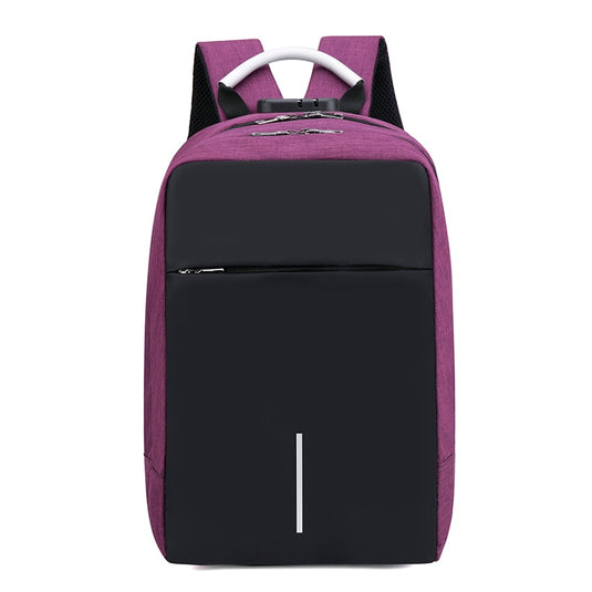New men's multifunctional anti-theft .back bag for 15.6 inch laptop with USB charging
