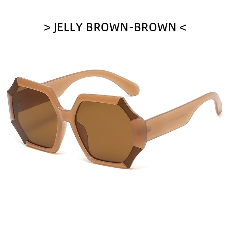 Load image into Gallery viewer, Oversized sunglasses for women 2022 luxury design
