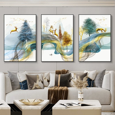 Load image into Gallery viewer, 3 pieces of plates Very beautiful for your home decor Suitable and bright colors
