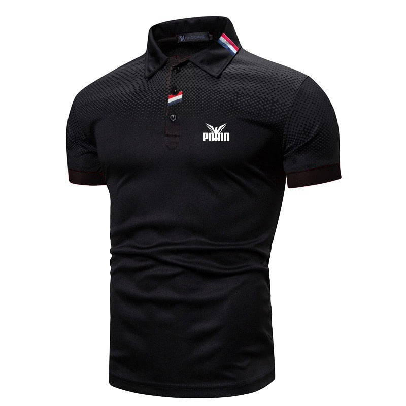 Load image into Gallery viewer, Summer fashion polo shirts, short sleeves, lapel, all colors
