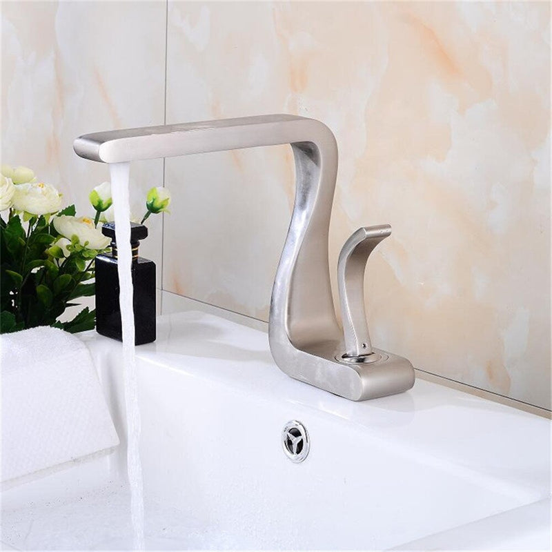 Load image into Gallery viewer, Luxury Basin Faucet of copper Two parts for cold and hot water 8 colors
