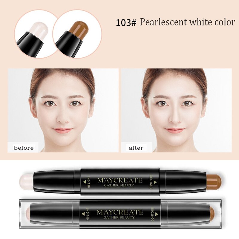 Load image into Gallery viewer, 1 in 2 Contour Pencil Face Liner , Concealer A long-lasting pen that conceals dark circles
