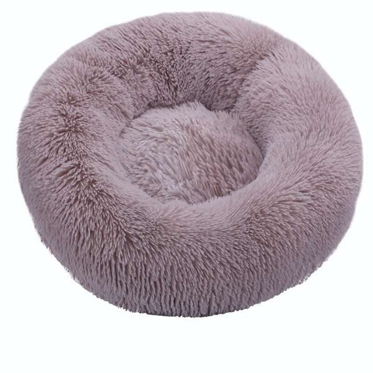 pet bed Round soft fur Cats and dogs sleep on it Different sizes 8_colors