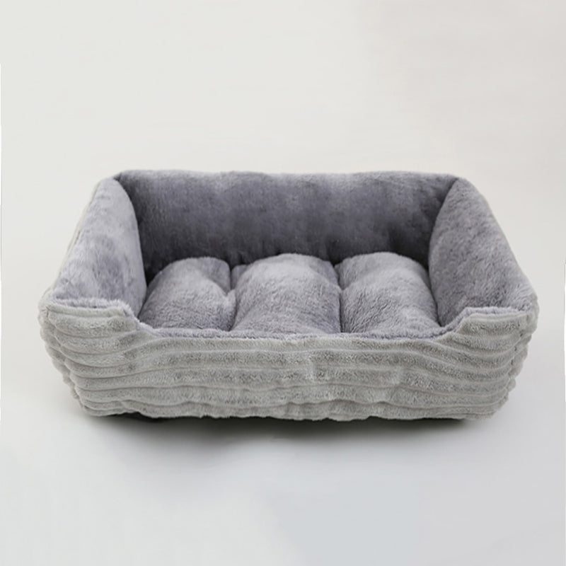 Load image into Gallery viewer, Bed for dogs, cats and pets square shape Various sizes and colors
