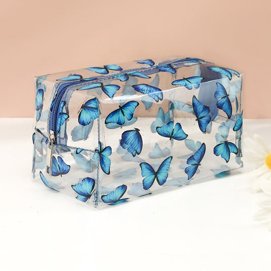 lip makeup bag with butterfly drawings Take makeup everywhere 9-colors