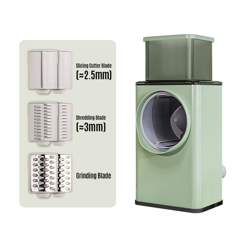 Load image into Gallery viewer, Manual Vegetable Slicer 3 in 1 Multifunction Vegetable Chopper Round Cutter Potato Garlic Shredder Grater Kitchen Vegetable Tool
