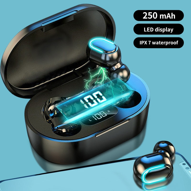 Load image into Gallery viewer, Mini Touch Dual Sport Wireless Noise Reduction Bluetooth Headset
