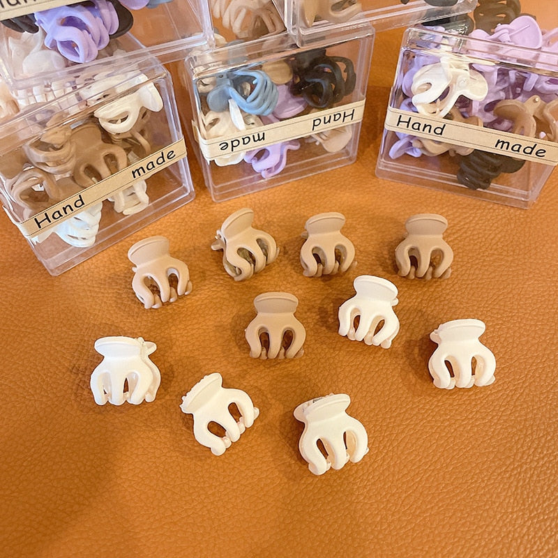 Load image into Gallery viewer, 10pcs luxury hair clips Made of plastic used for babies 9-watt
