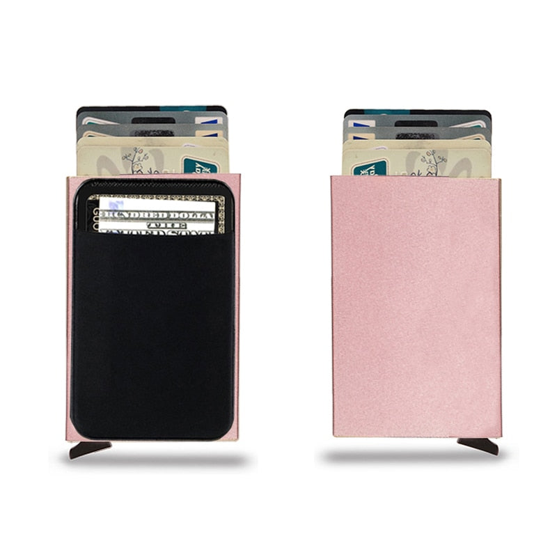 Load image into Gallery viewer, smart wallet Fits all your cards made of steel All colors are there
