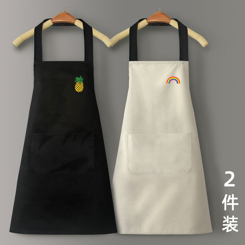 Load image into Gallery viewer, New korean version waterproof and oil-proof home kitchen apron for men and women
