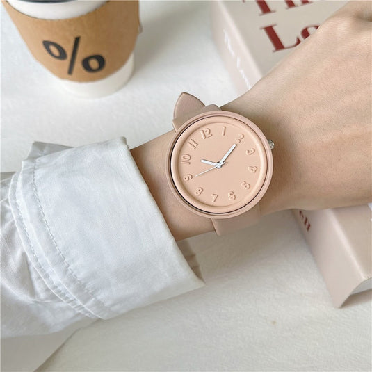Women's watch suitable for your daily life sports bright colours leather bracelet 18 colors