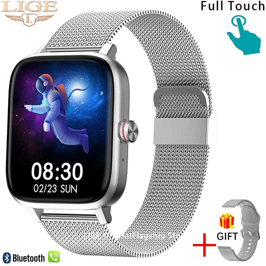 Smart watch for women, works with Bluetooth, for all mobile systems IOS, ANDROID, water resistant