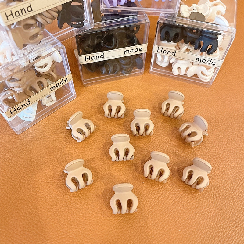 Load image into Gallery viewer, 10pcs luxury hair clips Made of plastic used for babies 9-watt
