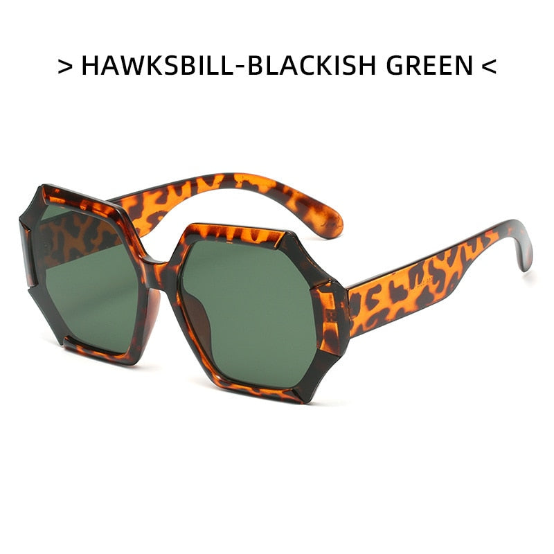 Load image into Gallery viewer, Oversized sunglasses for women 2022 luxury design
