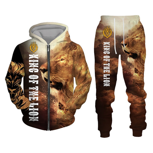 Luxurious pajama set for men winter outfit with a 3D image Each piece can be purchased separately all measurements