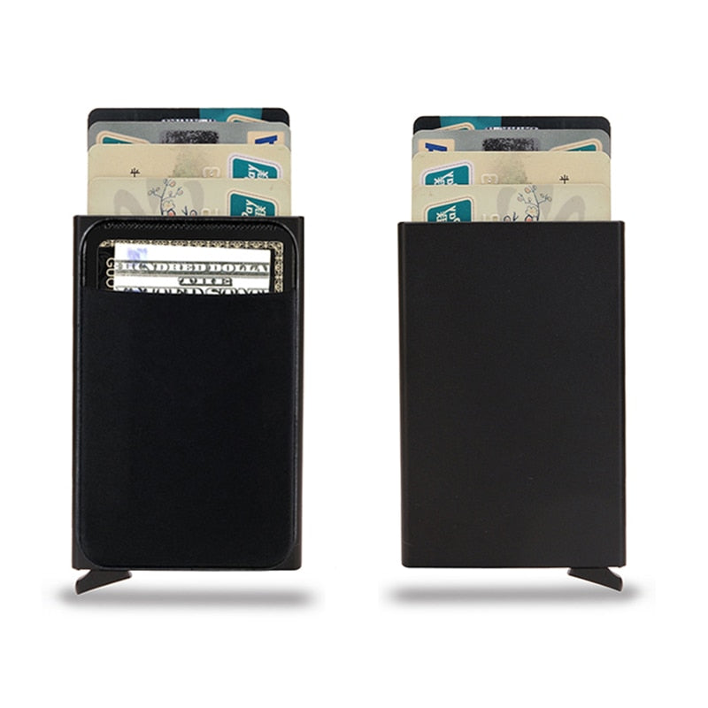 Load image into Gallery viewer, smart wallet Fits all your cards made of steel All colors are there
