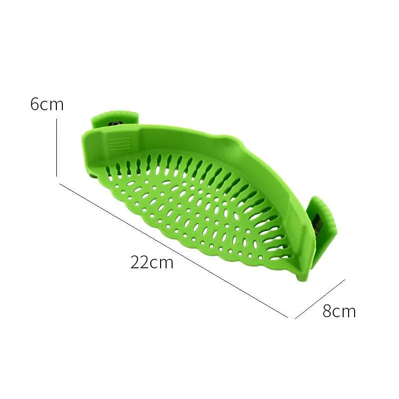 Load image into Gallery viewer, silicone food strainer To filter the water from the hot pot With the ends fixed on the bowl 5 colors
