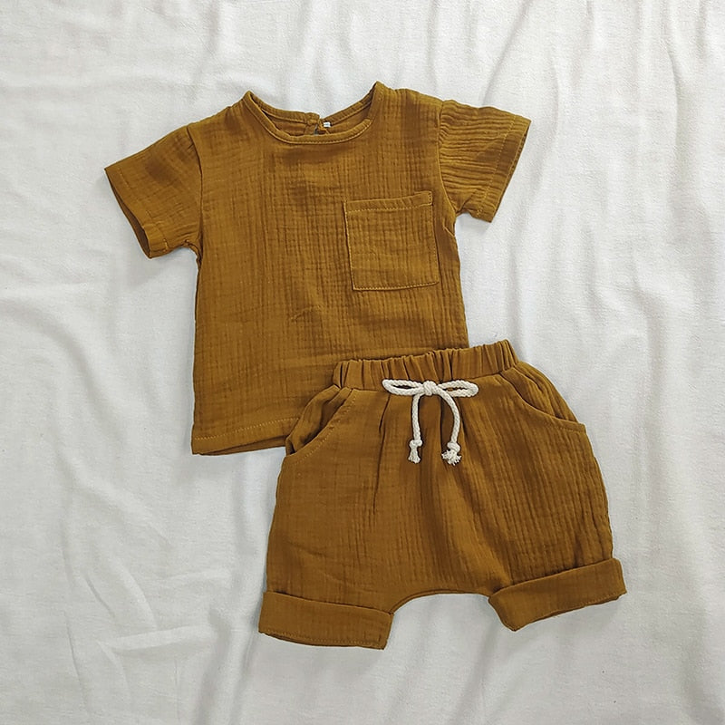 Load image into Gallery viewer, Cotton clothing set for children, of two pieces, for babay girls and boys, Age: 0m_3y
