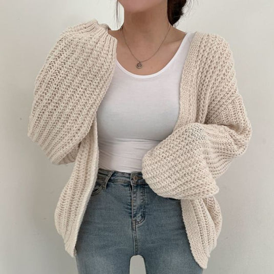 Beautiful and soft fleece cardigan suitable for snow and winter days