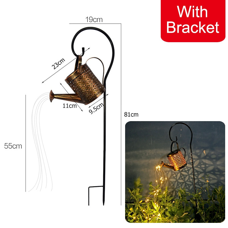 Load image into Gallery viewer, jug shaped led lamp jug holder Suitable for your garden decoration

