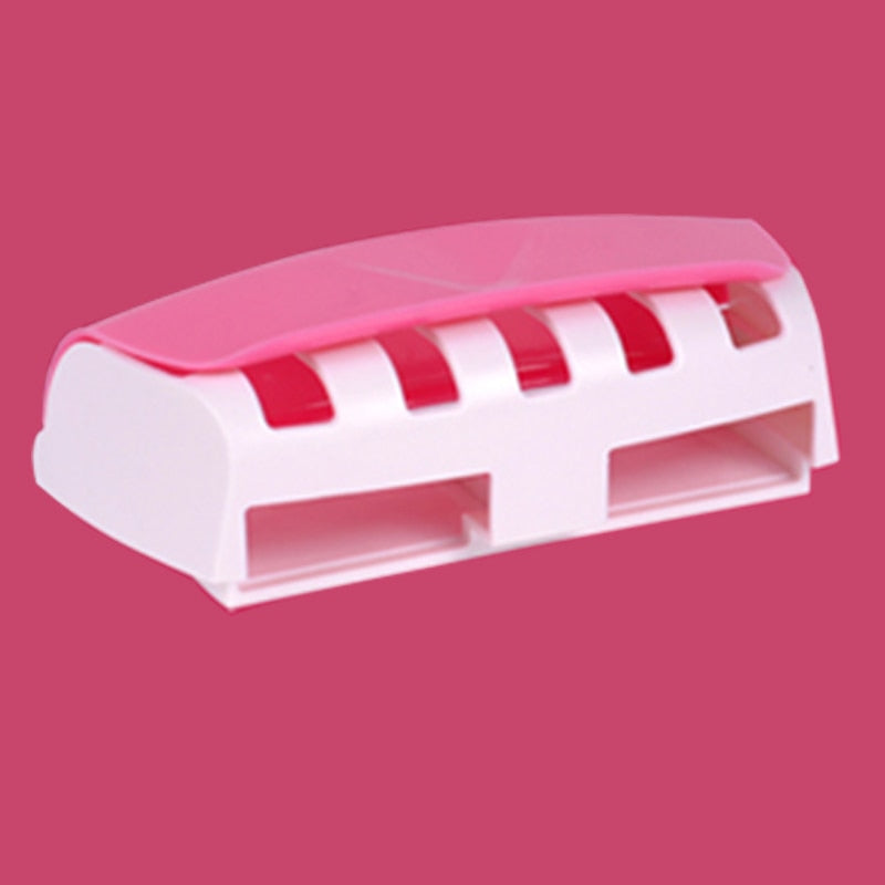 Load image into Gallery viewer, Automatic Toothpaste Dispenser, Toothbrush Holder Set, Dustproof and Sticky Suction, Wall-mounted Bathroom Toothpaste Squeezer
