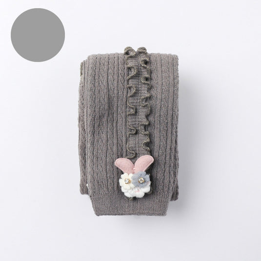 Autumn winter kids tights ,tights cotton candy color ribbed pantyhose 0-5 years