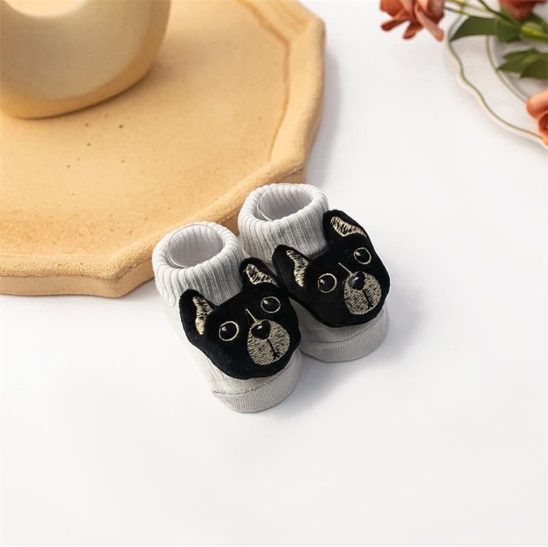 Load image into Gallery viewer, Newborn baby socks. soft cotton anti slip cute animal shapes
