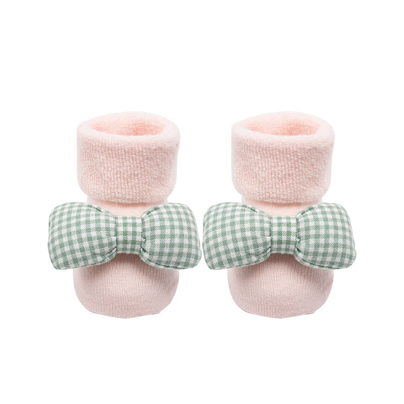Load image into Gallery viewer, Soft socks for newborns Made of cotton, non-slip Suitable for Christmas
